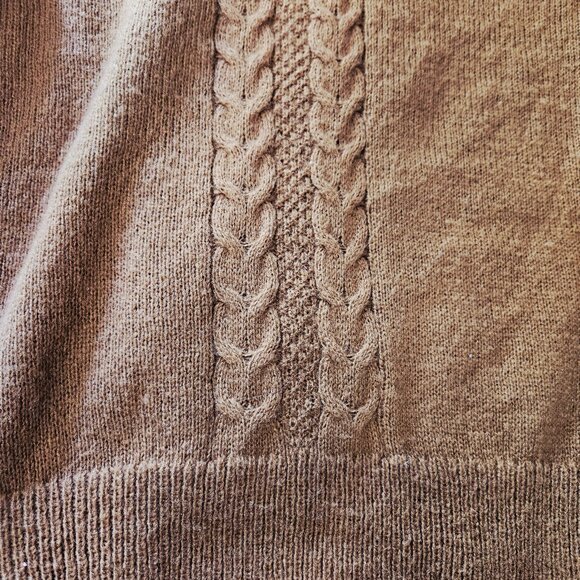 3/$15 medium brown sweater - Picture 3 of 5